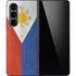 Philippines Flag Distressed Galaxy Z Fold5 5G Skin
